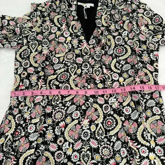 Boden Tie Neck Mini Dress Women's 4R - Picture 7 of 16